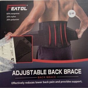 Small/Medium Adjustable Back Brace